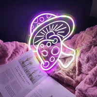 Mushroom LED Neon Sign - Ztylist