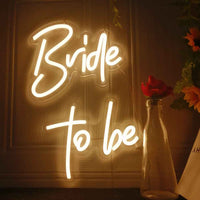 Bride To Be Neon Light LED Net Red Atmosphere Wedding - Ztylist