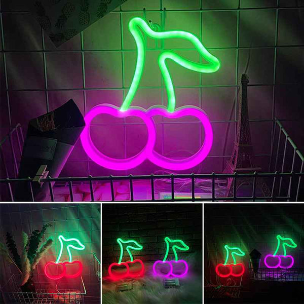 Cherry LED Neon Sign - Ztylist