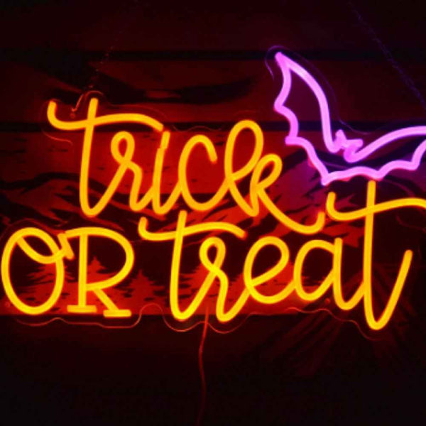 “Trick or Treat” LED Neon Sign - Ztylist