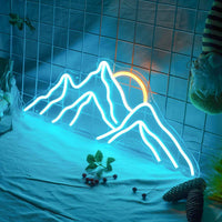 Mountain Sunrise LED Neon Sign - Ztylist