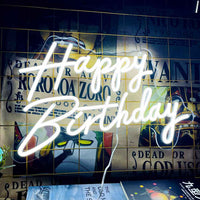 Happy Birthday LED Neon Sign - Ztylist