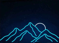 Mountain Sunrise LED Neon Sign - Ztylist