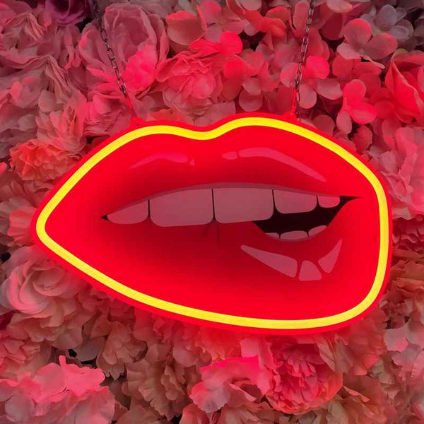 Sexy Red Lips LED Neon Sign - Ztylist