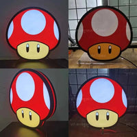 Mushroom LED Lightbox Sign - 3D night light