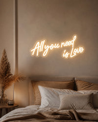 All You Need Is Love Neon Sign - Ztylist