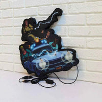 Ghostbusters Logo Sign LED Lightbox 3D Printed Lightbox USB Nightlight Gameroom Wall Decor