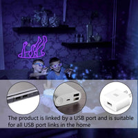 Falling Man Neon Sign USB Dimmable Neon Light for Wall Decor Bedroom Home Bar Man Cave Game Room Party Gift for Boys