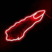 Finger Neon Light  LED Neon Light for Bedroom Game Room Comic Exhibition Art Wall Decor Gift for Anime Lovers USB Powered