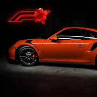 Racing Neon Signs USB Dimmable LED Neon Lights for Racing Sports Man Cave Beer Bar Garage Art Wall Decor Birthday Party Gifts