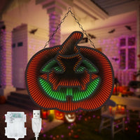 Halloween Pumpkin Infinity Mirror