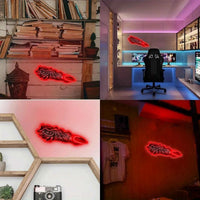 Finger Neon Light  LED Neon Light for Bedroom Game Room Comic Exhibition Art Wall Decor Gift for Anime Lovers USB Powered