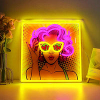 WOW I'll Think Of You LED Neon Sign
