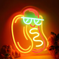 Hot Dog LED Neon Sign