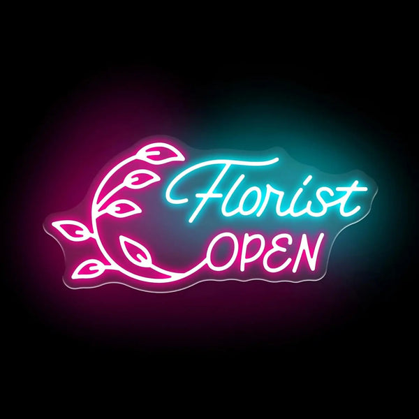 Florist Open LED Neon Sign – image 7