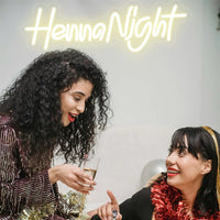 Henna Night Wedding LED Neon Sign