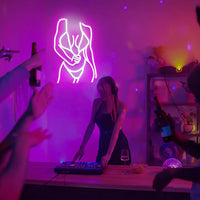 Female Silhouette LED Neon Sign