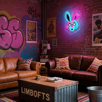 Evil Bunny LED Neon Sign