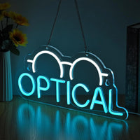 Optical Glasses LED Neon Sign