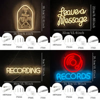 Leave a Message LED Neon Sign