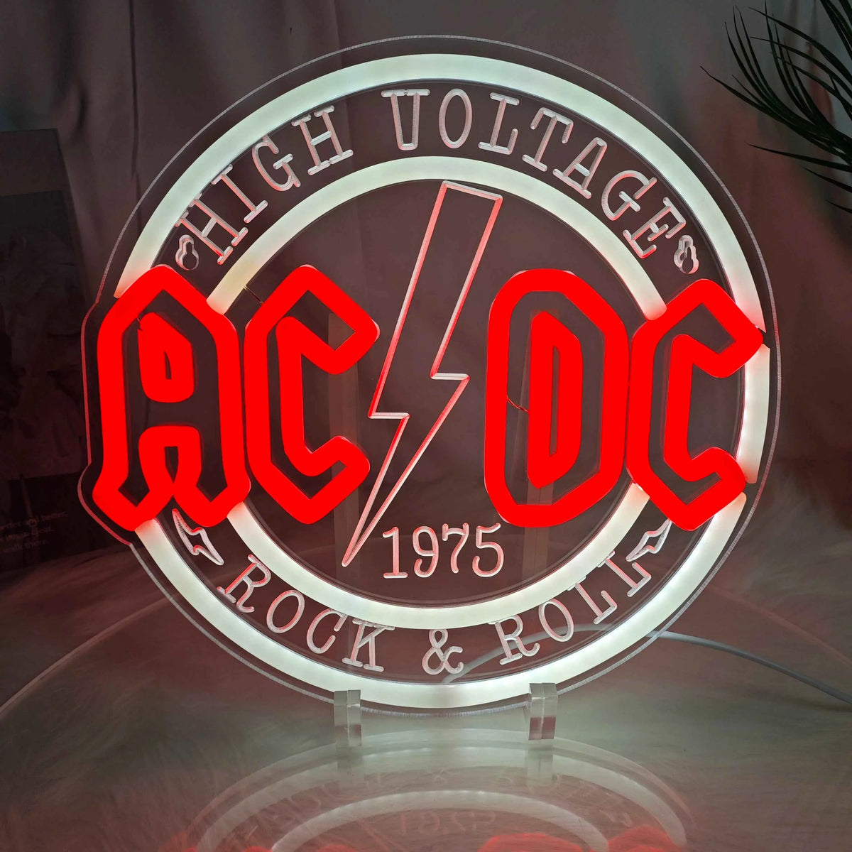 AC/DC Rock Music LED Neon Sign