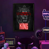 Graffiti Style LED Neon Wall Art