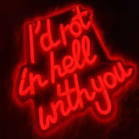 Modern LED Neon Letter Sign Wall Mounted Light For Room Aesthetic Decor Party Bar Festival Surprise Gift