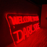 Welcome to the Dark Side LED Neon Sign