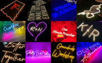 Motorcycle Racer LED Neon Sign