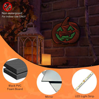 Halloween Pumpkin Infinity Mirror