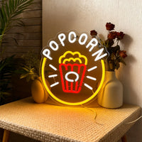 Fast Food Icons LED Neon Sign