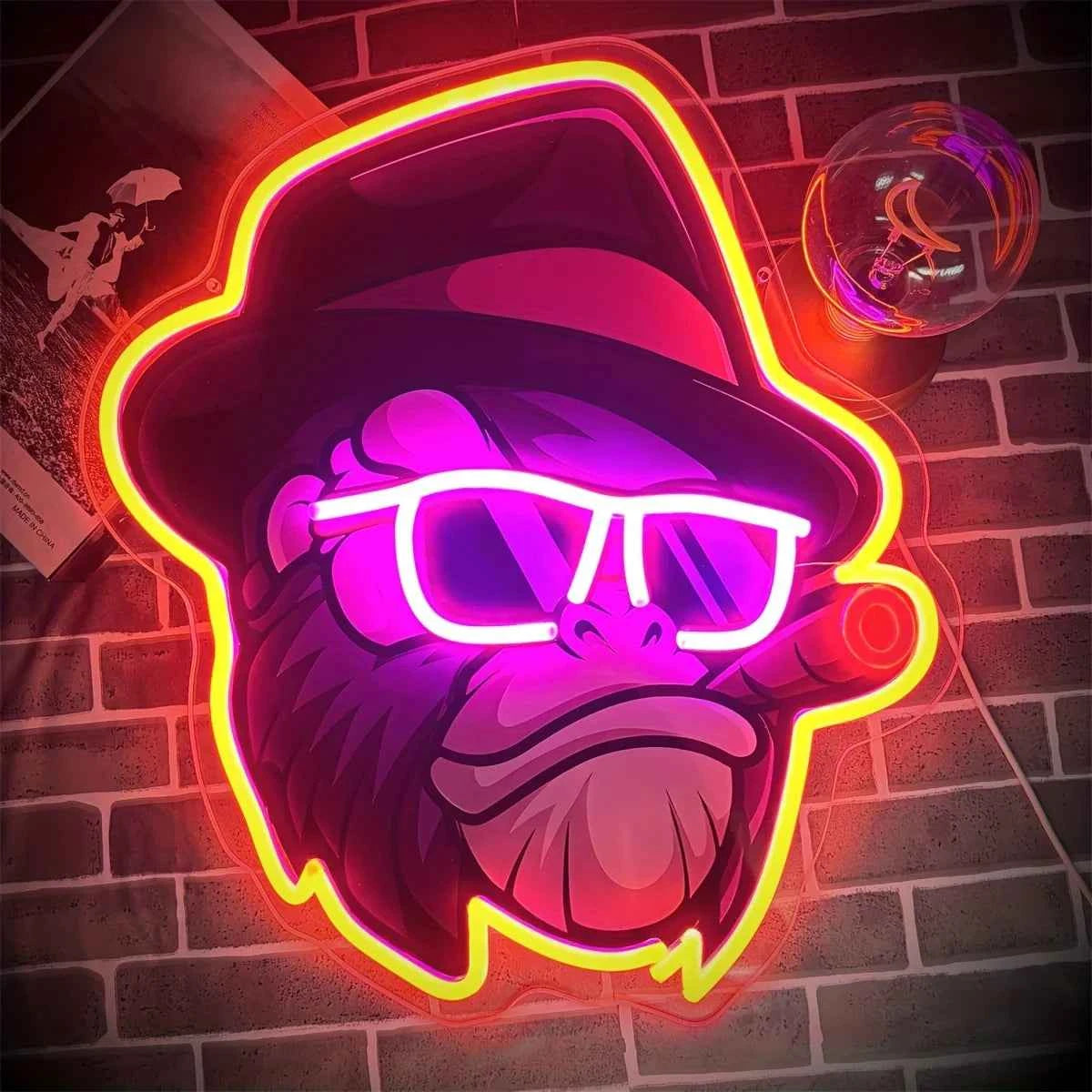 Funky Monkey LED Neon Sign
