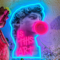 Is This Art Neon LED Lounge Bar Bedroom Club Gift Ambiance Light Is Super Cool Creative Perfect For The Party Wall Decor Scenes