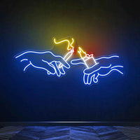Hands Of God LED Neon Sign