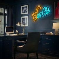 Jazz Club Saxophone LED Neon Sign