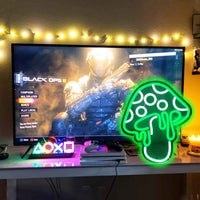 Green Mushroom LED Neon Sign - Ztylist
