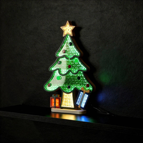 Christmas Tree Infinity Mirror