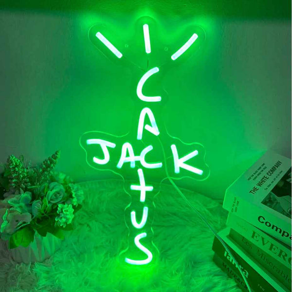 Cactus Logo LED Neon Sign - Ztylist