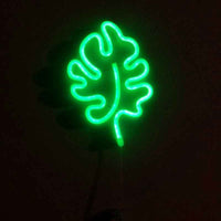 Green Tree Leaf LED Neon Light - Ztylist