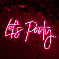 Let’s Party Neon Sign - Ztylist