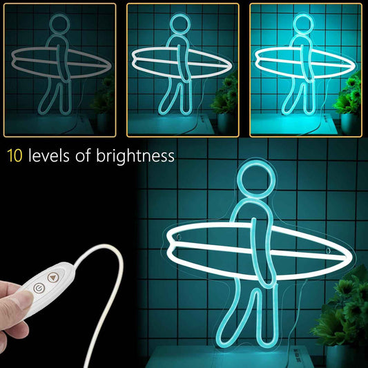 Surfer LED Neon Sign - Ztylist