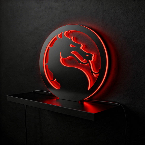 Evil Dragon LED Infinity Mirror