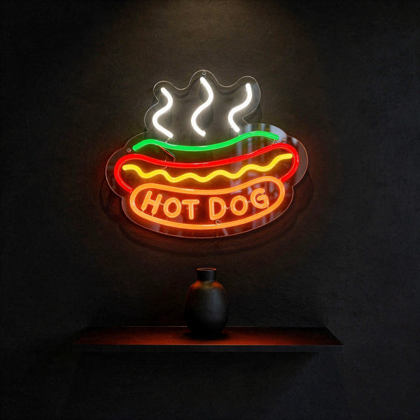 Fast Food Icons LED Neon Sign