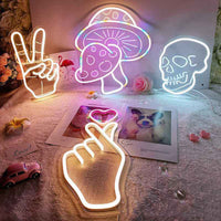 Mushroom LED Neon Sign - Ztylist