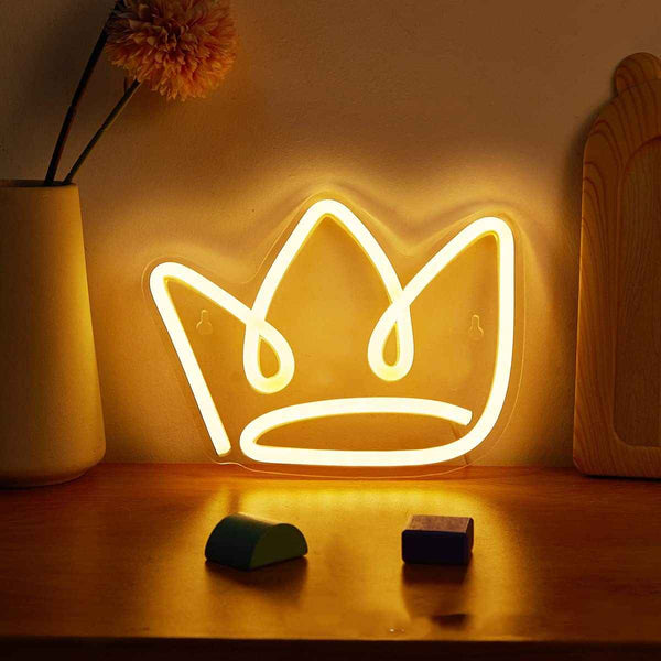 Crown LED Neon Sign - Ztylist