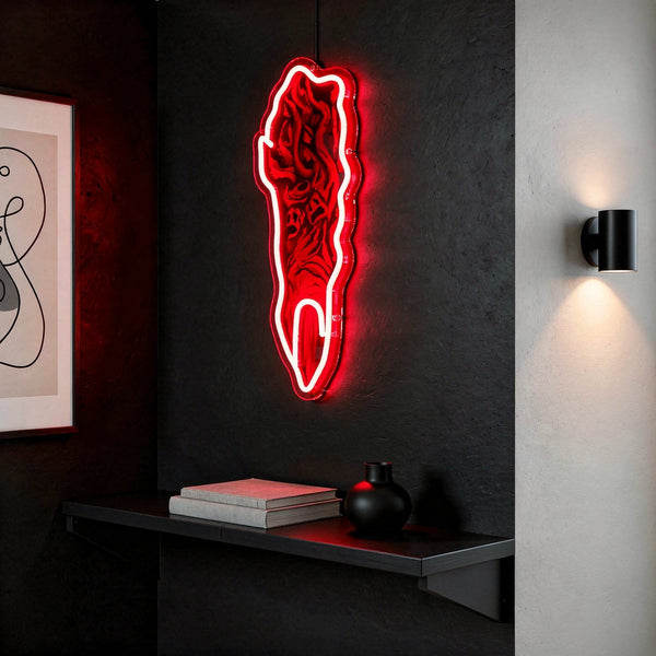 Finger LED Neon Sign