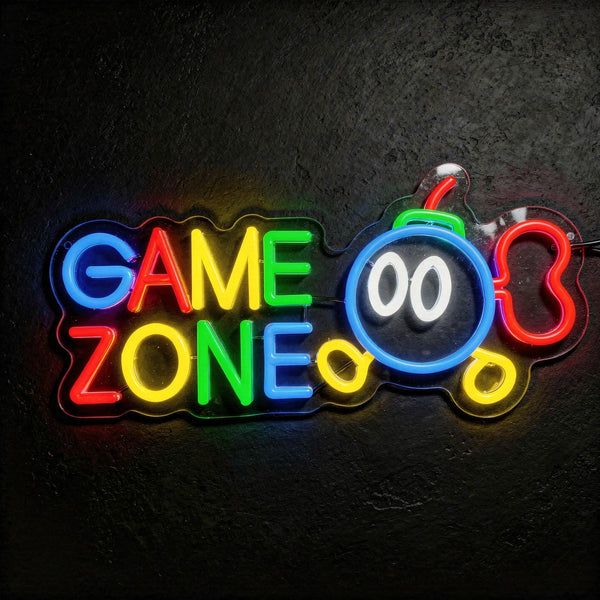 Game Zone LED Neon Sign