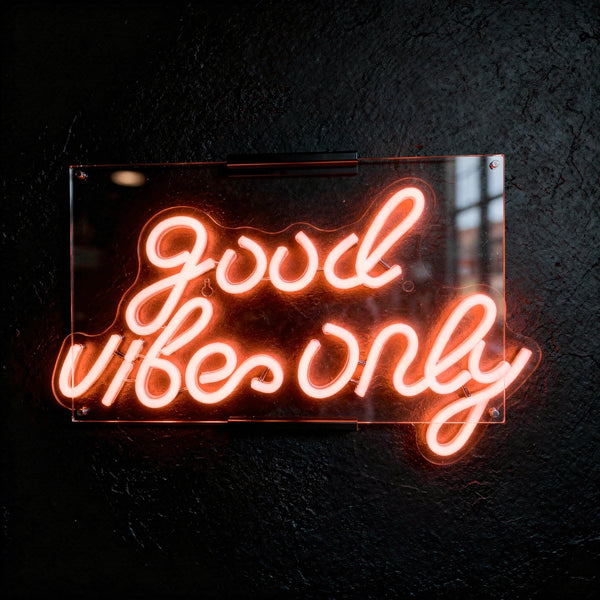 Good Vibes Only LED Neon Sign