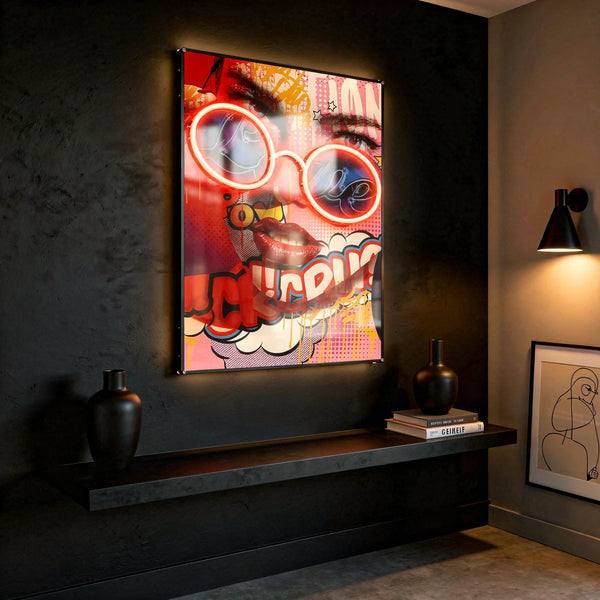 Graffiti Style LED Neon Wall Art