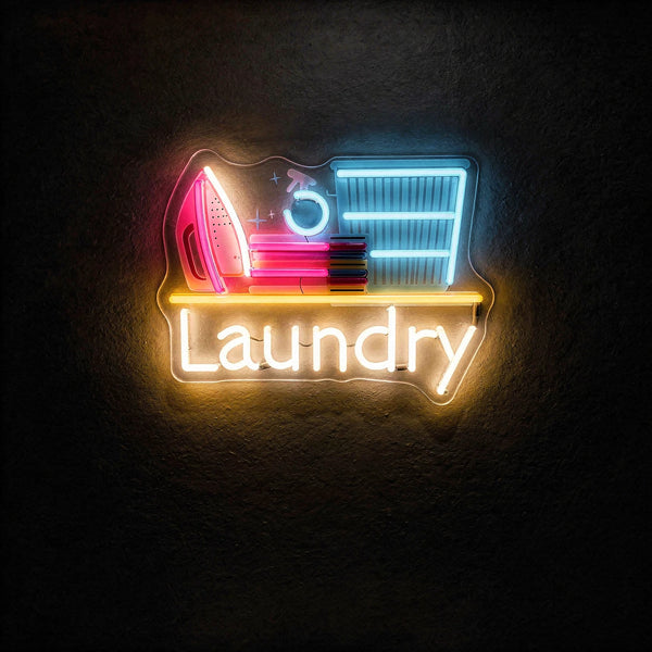 Laundry LED Neon Sign